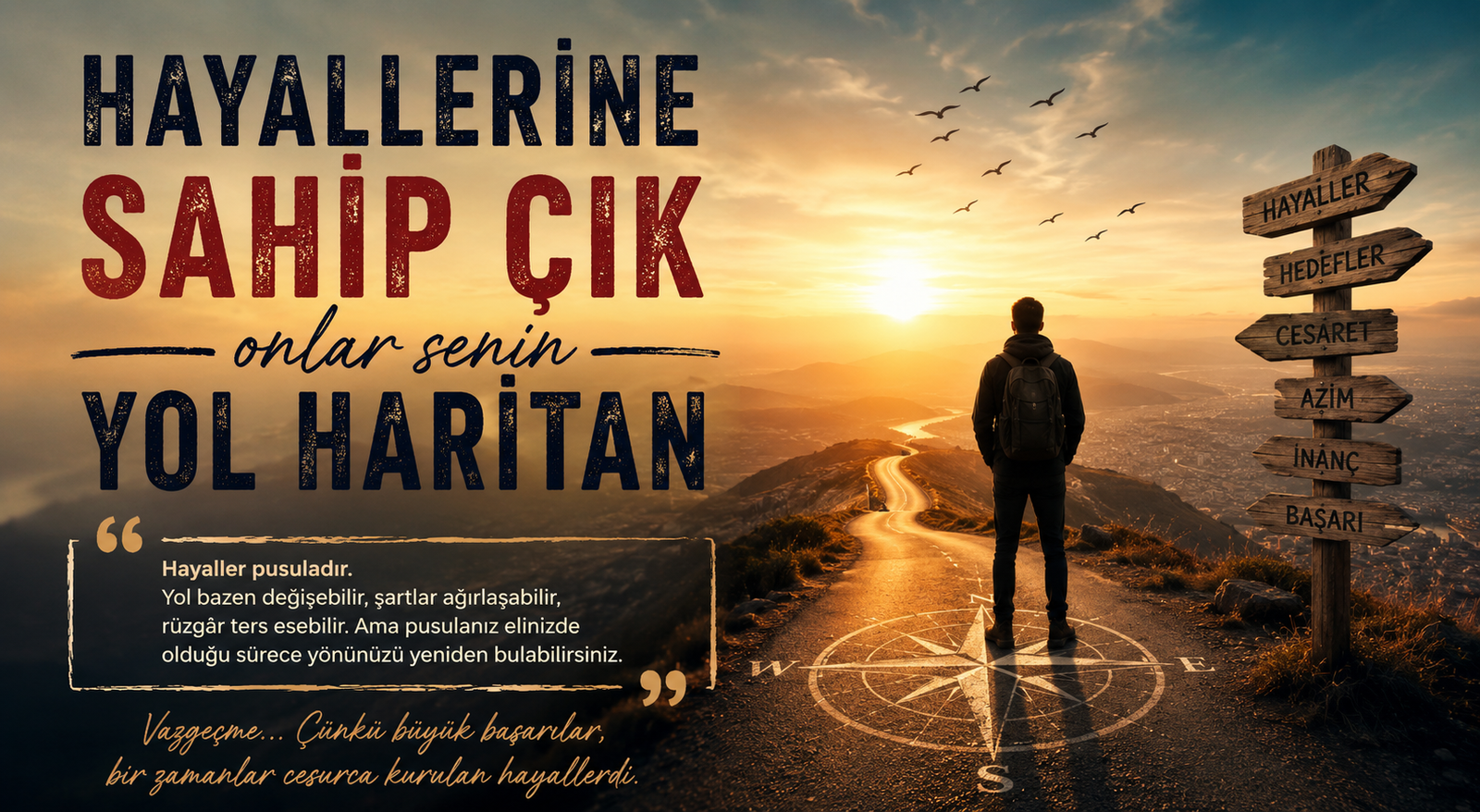 Hayallerinden Vazgeçtiğin Gün, Kendinden Vazgeçtiğin Gündür